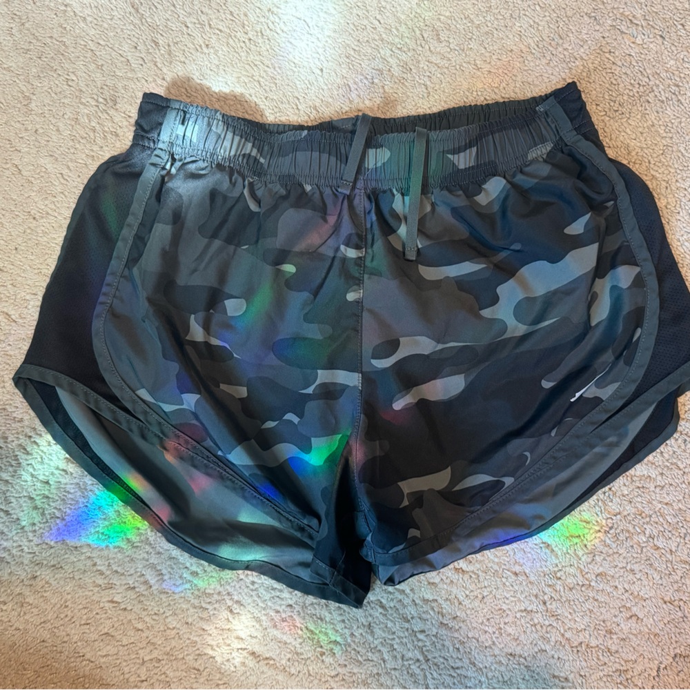 Nike Dri-fit camo running shorts